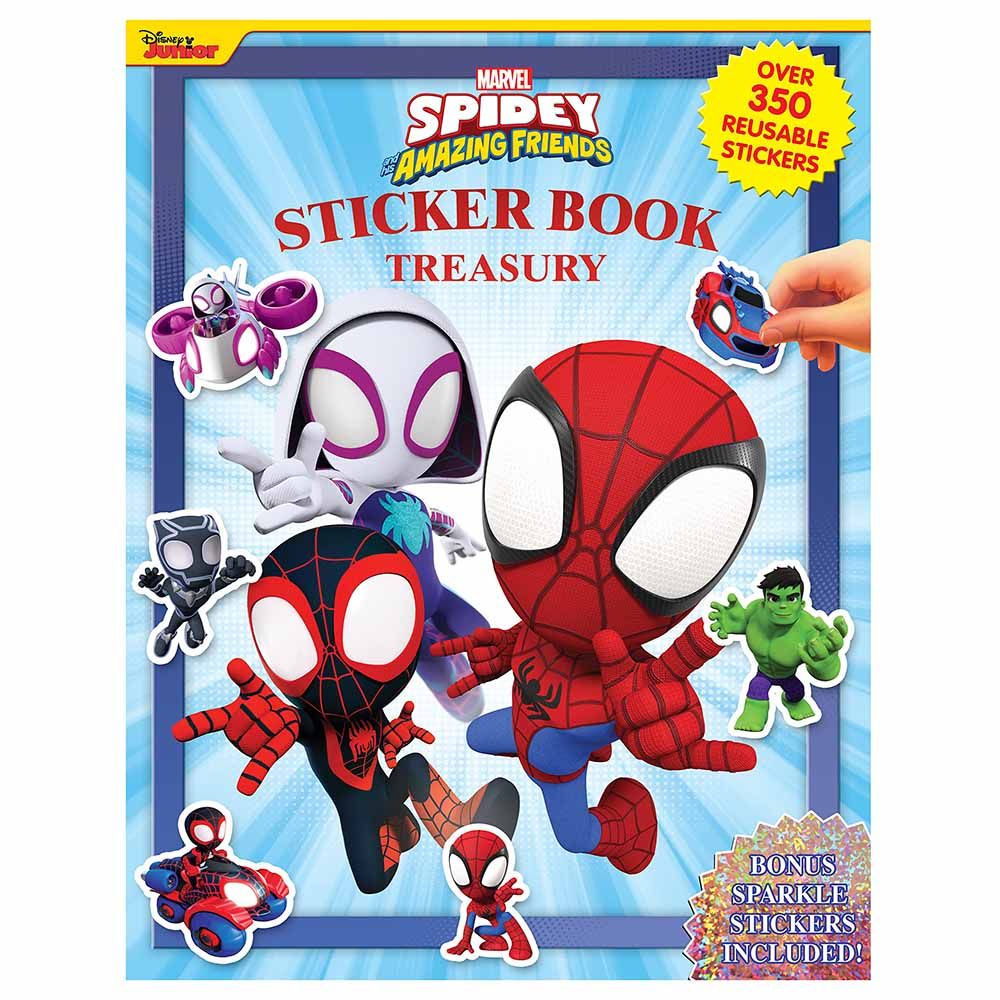 كتاب ملصقات Marvel Spidey & Friends