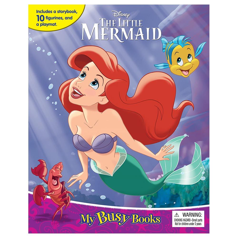 كتاب Disney Little Mermaid Classic My Busy Books