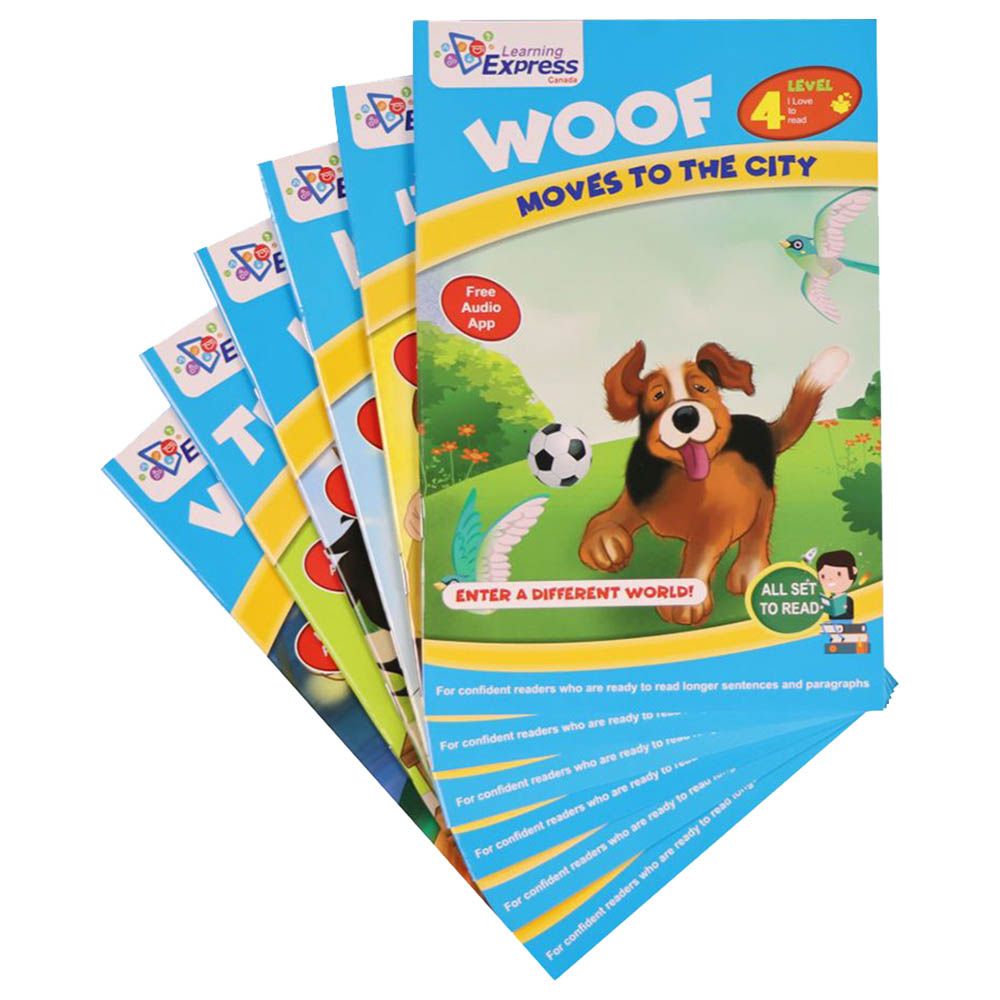 Learning Express Stories: Level 4 w/ App - Pack of 6