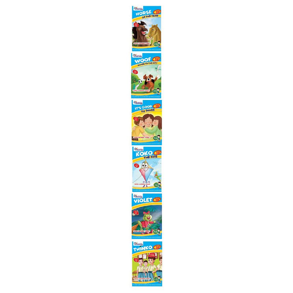 Learning Express Stories: Level 4 w/ App - Pack of 6