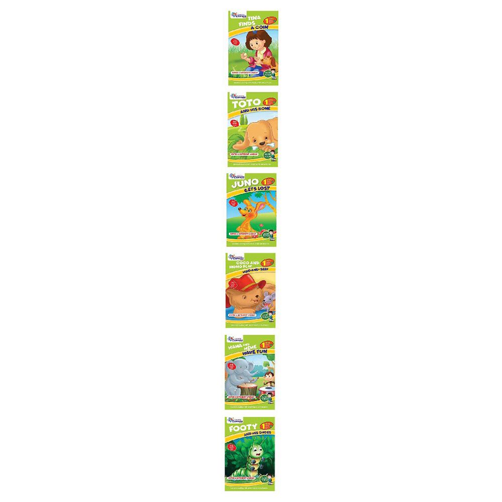 كتاب Learning Express Stories: Level 1 w و App - Pack of 6