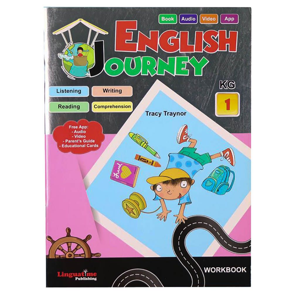 مجموعة كتب English Journey: KG1 w  App - عدد 6