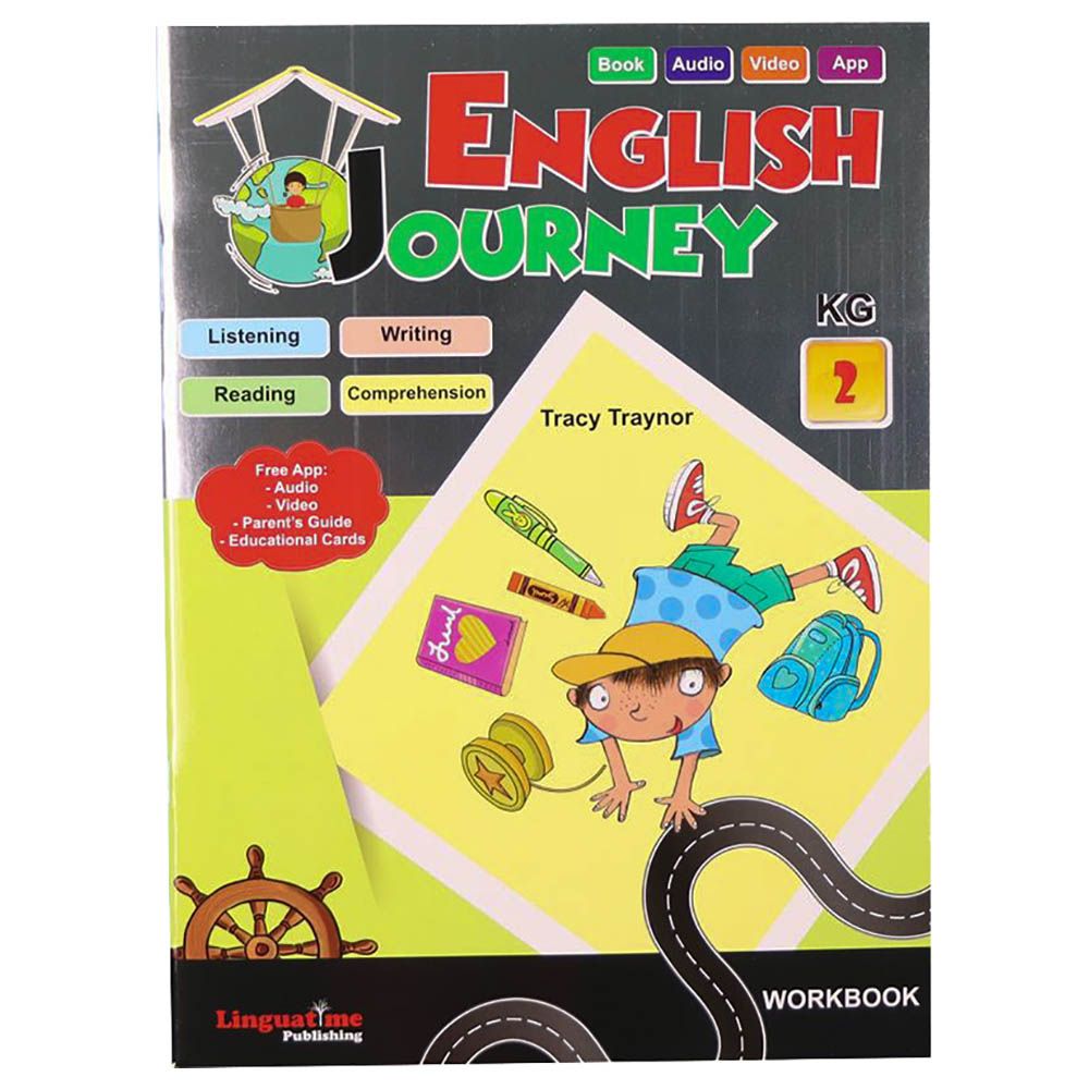 مجموعة كتب English Journey: KG2 w  App -  عدد 6