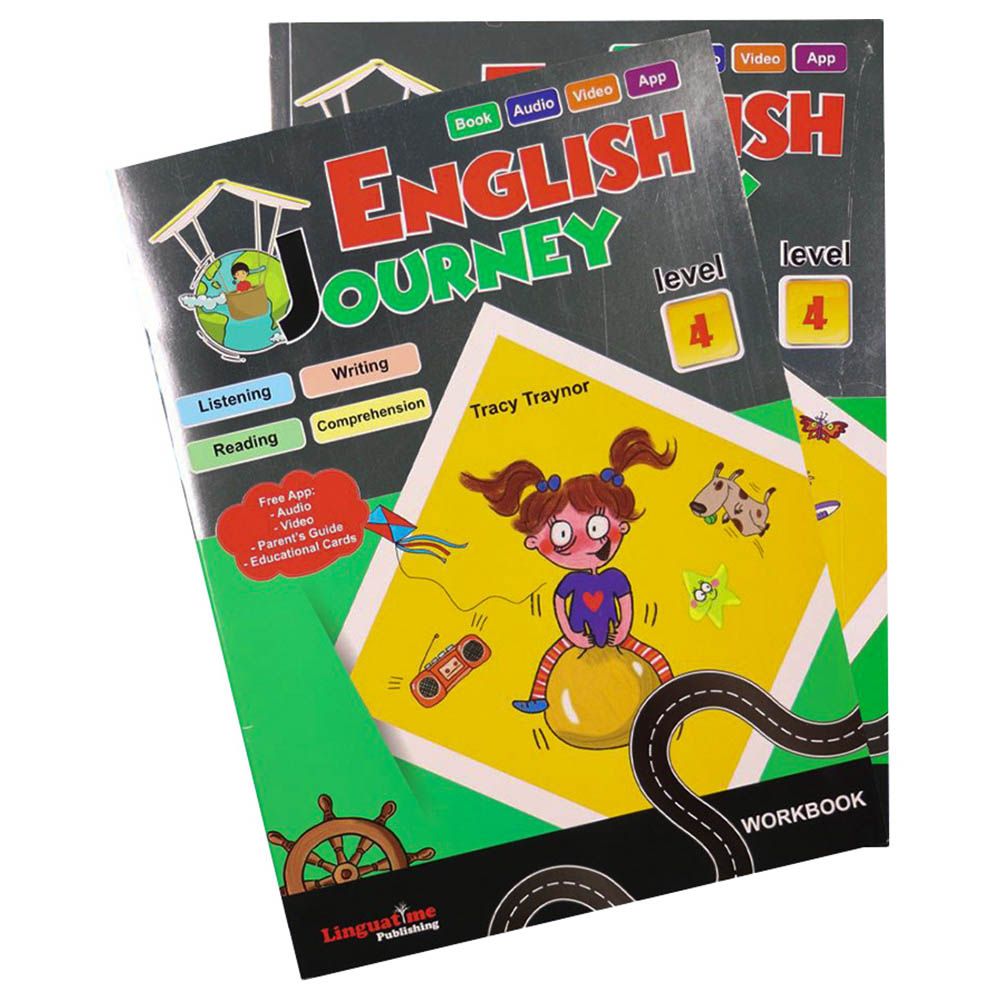 مجموعة كتب English Journey: Level 4 w  App -   عدد 6