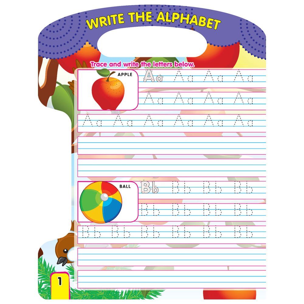 كتاب - Write and Wipe Book - Alphabets