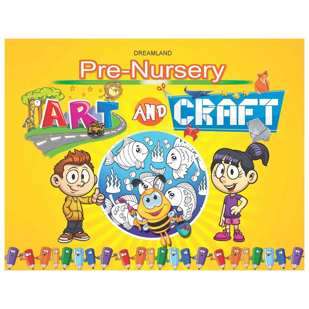 كتاب - Pre-Nursery Art & Craft Book