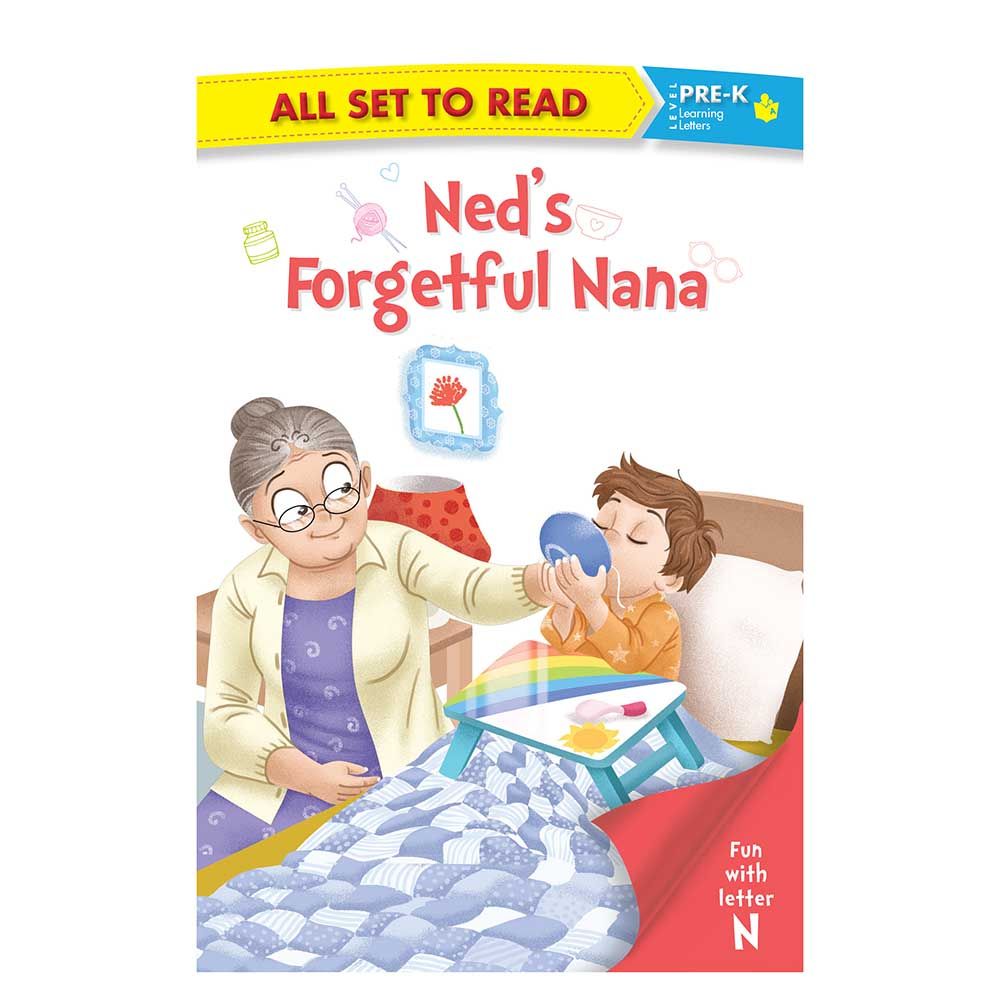 كتاب All Set To Read: Ned's Forgetful Nana