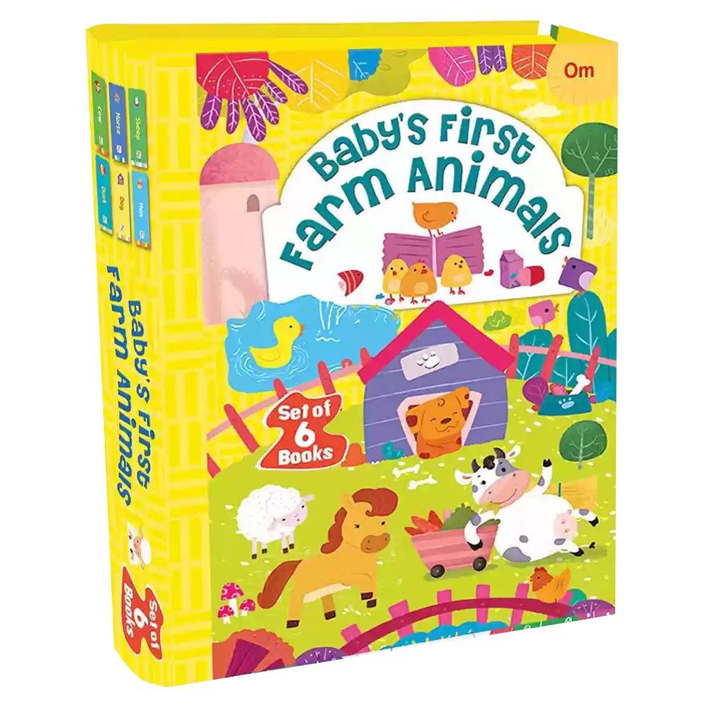 كتاب Baby's First Farm Animals - Pack of 6