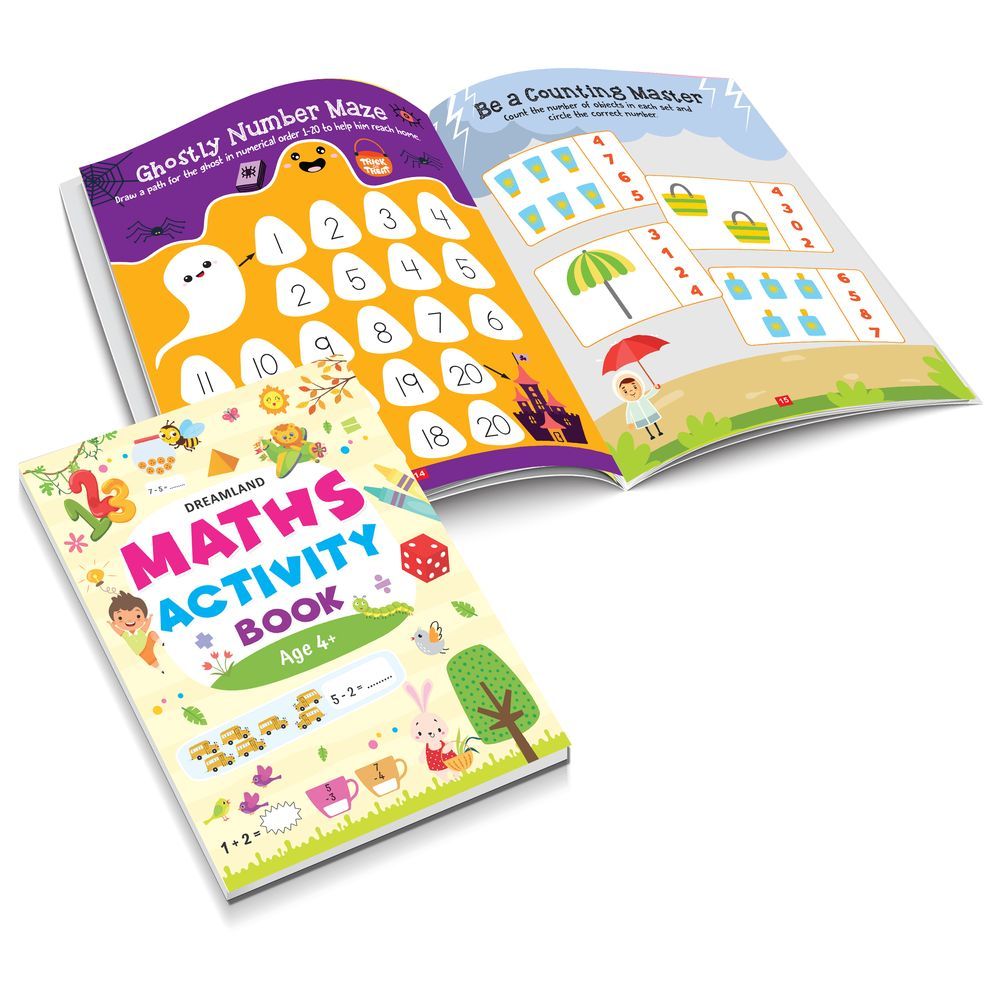 Maths Activity Book for Children - Set of 3