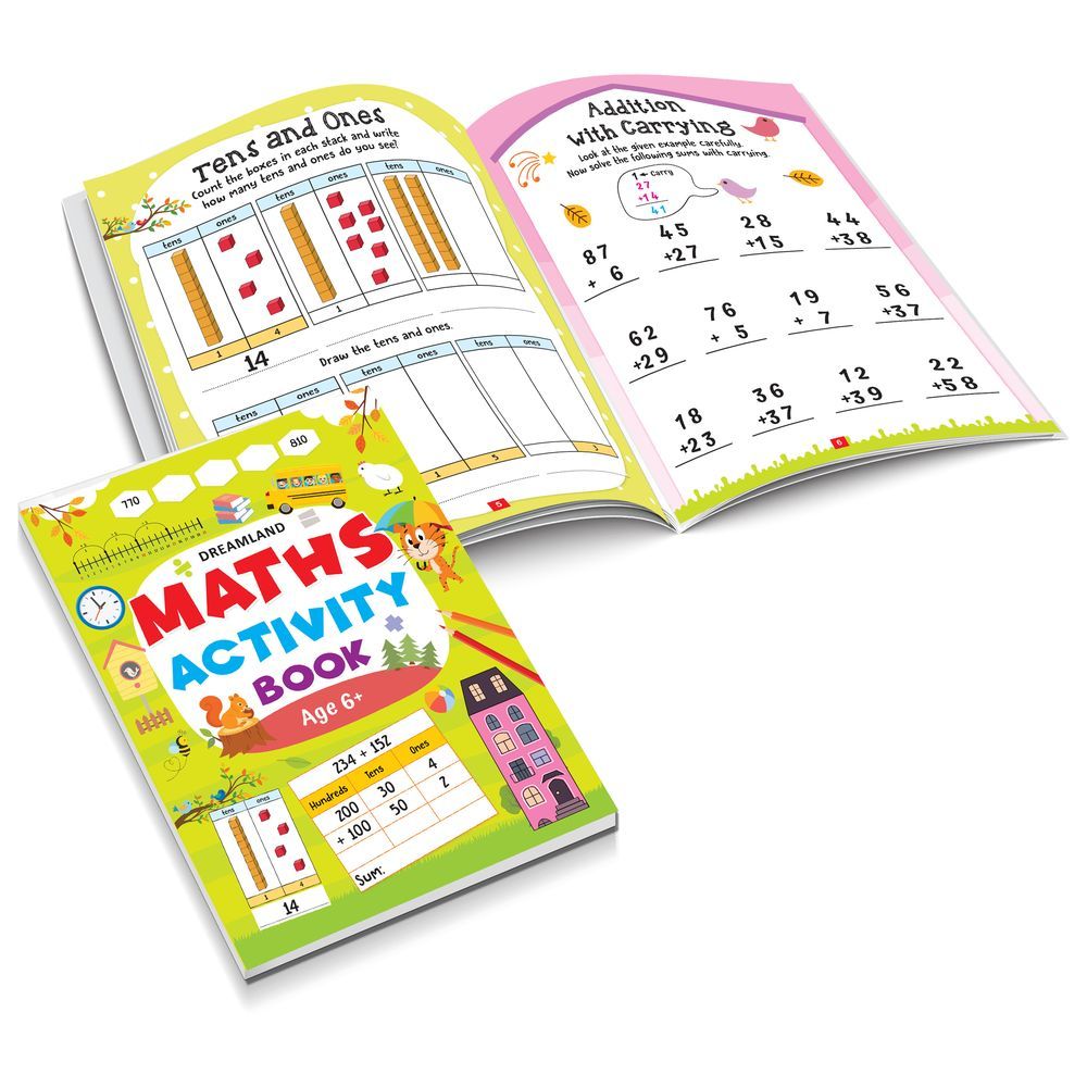 Maths Activity Book for Children - Set of 3