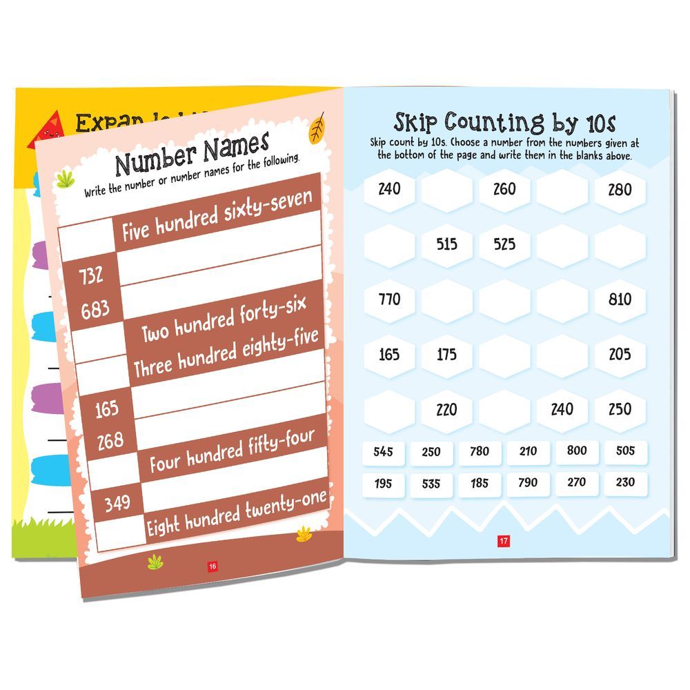 Maths Activity Book for Children - Set of 3