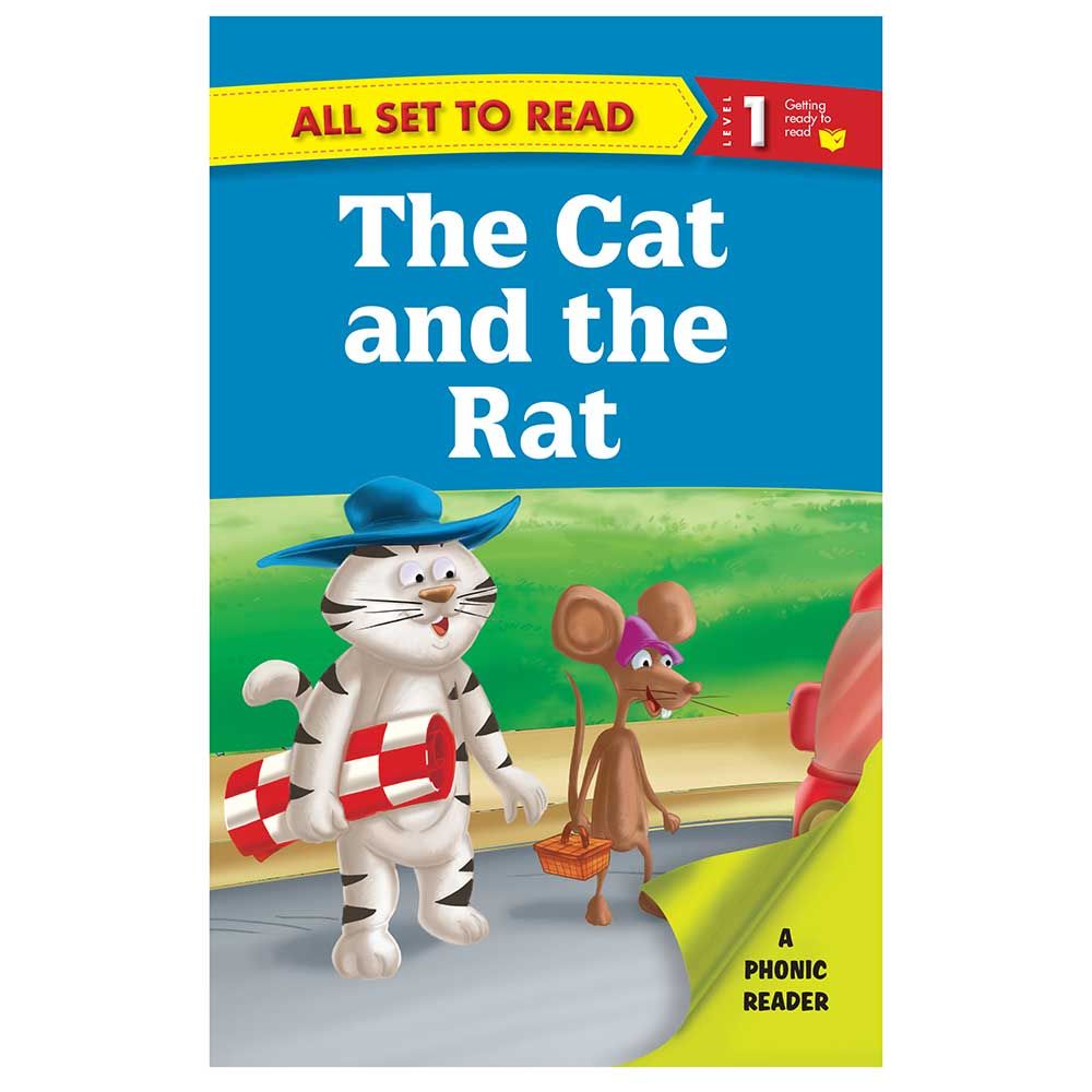 كتاب All Set To Read: The Cat And The Rat A Phonic Reader