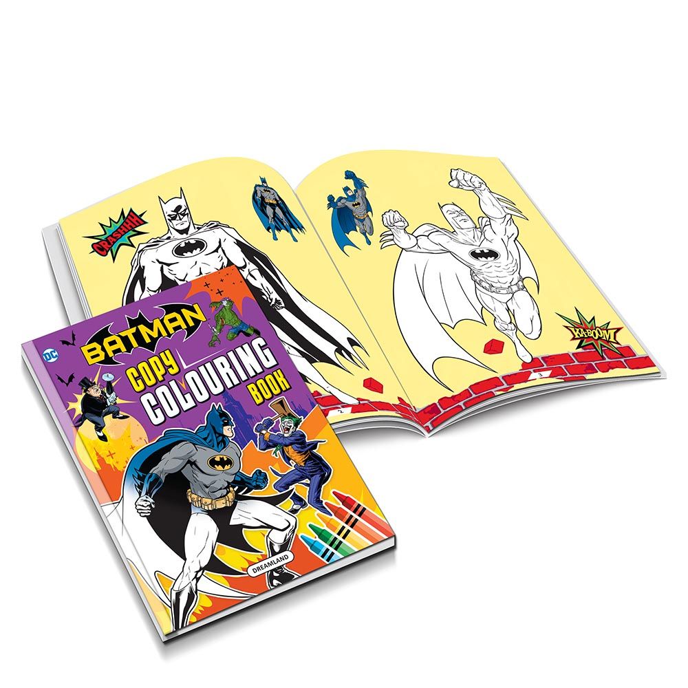 كتب التلوين والانشطة Batman Copy Colouring And Activity Books - عدد 5