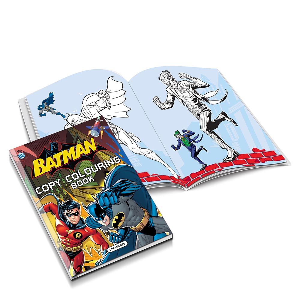 كتب التلوين والانشطة Batman Copy Colouring And Activity Books - عدد 5