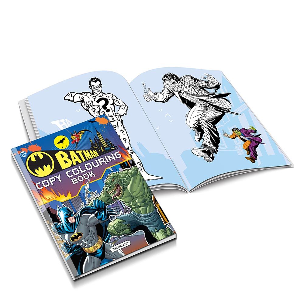 كتب التلوين والانشطة Batman Copy Colouring And Activity Books - عدد 5