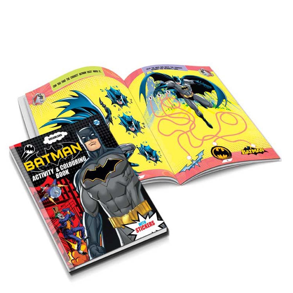 كتب التلوين والانشطة Batman Copy Colouring And Activity Books - عدد 5