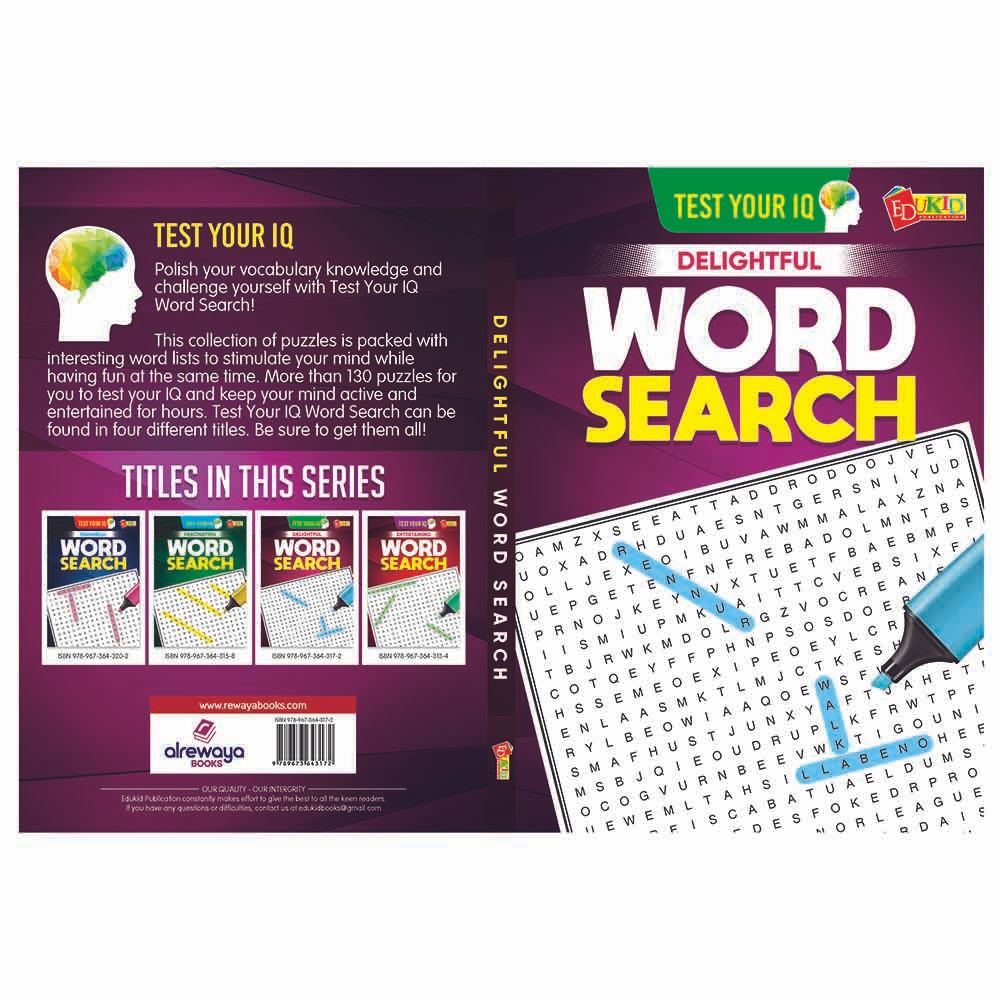 كتاب Test Your IQ: World Search - Delightful