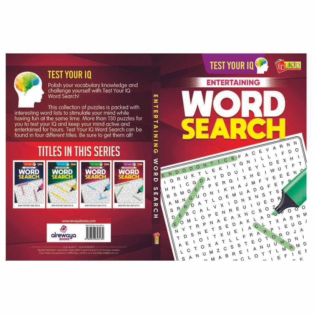 كتاب Test Your IQ: World Search - Entertaining