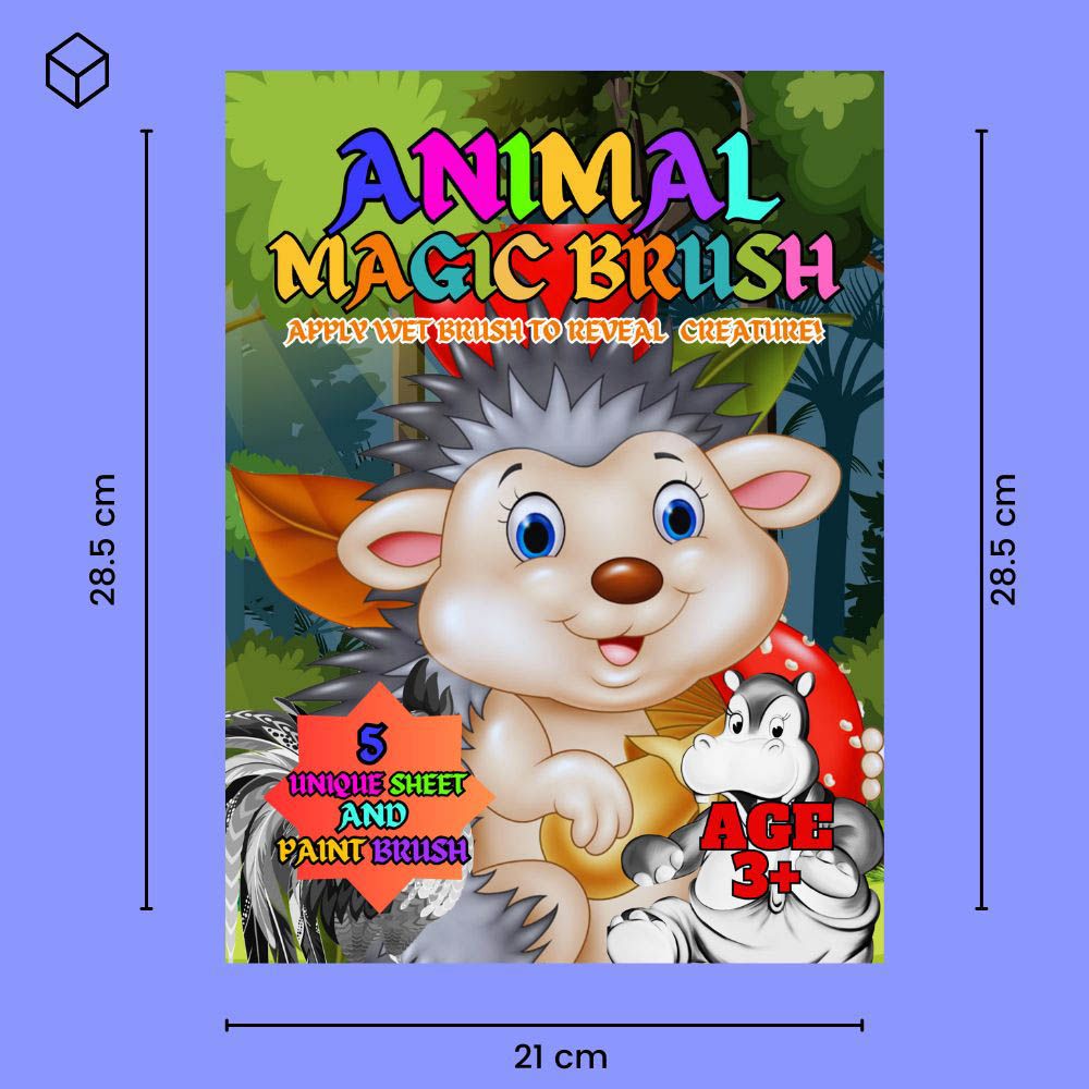 Just Kidding - Animal Magical Paint Brush Activity Pack