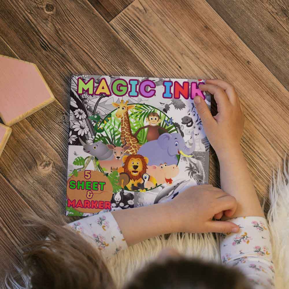 Just Kidding - Animal Magic Ink Book For Kids