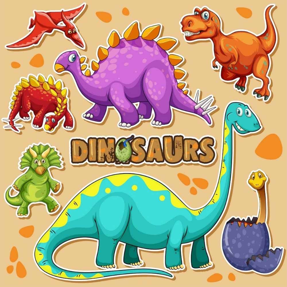 Just Kidding - Dinosaur Color Me Imagine Book For Kids