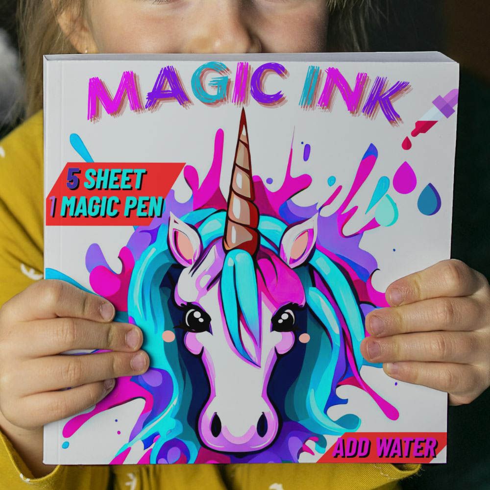 Just Kidding - Unicorn Magic Ink Activity Set