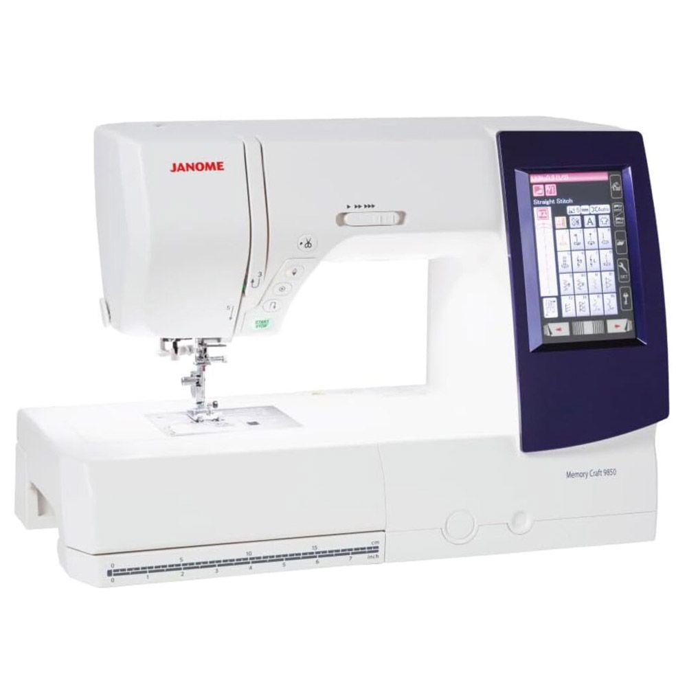 Janome - MC9850 Sewing And Embroidery Machine - White