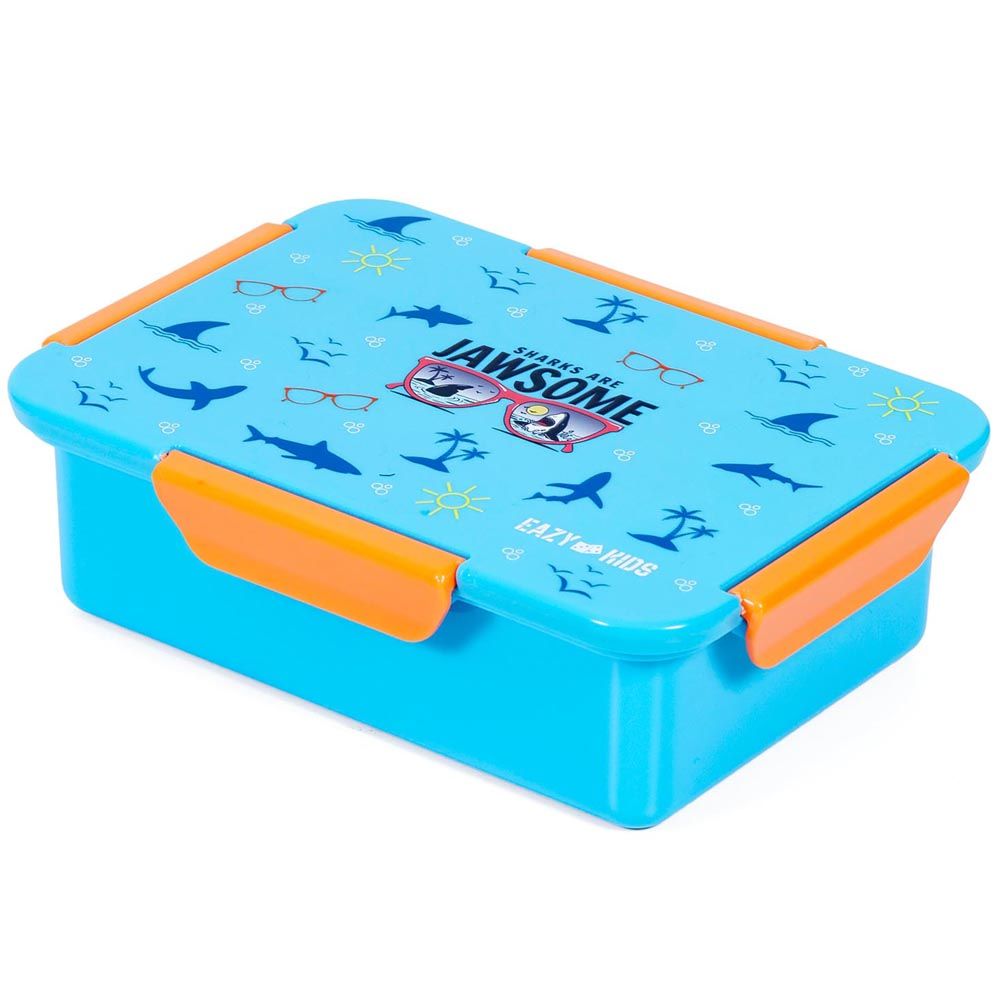 Eazy Kids - Lunch Box Set - Jawsome Blue