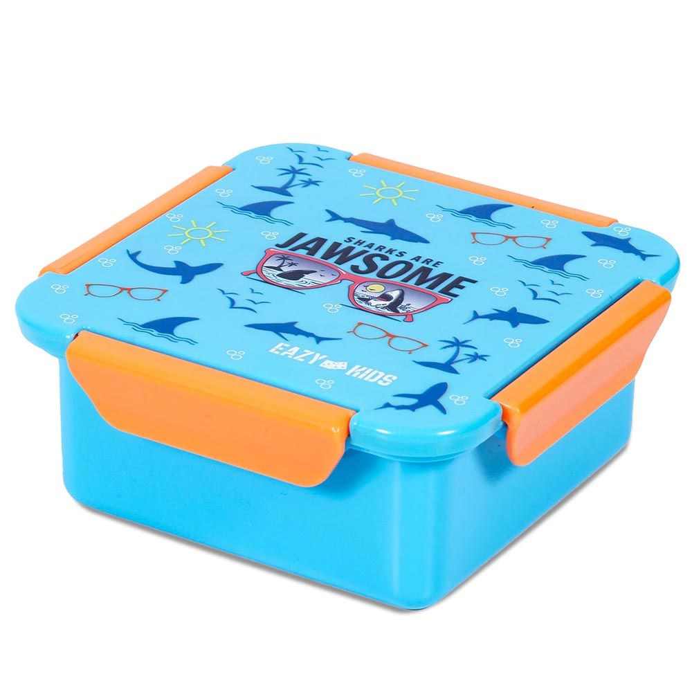 Eazy Kids - Lunch Box Set - Jawsome Blue