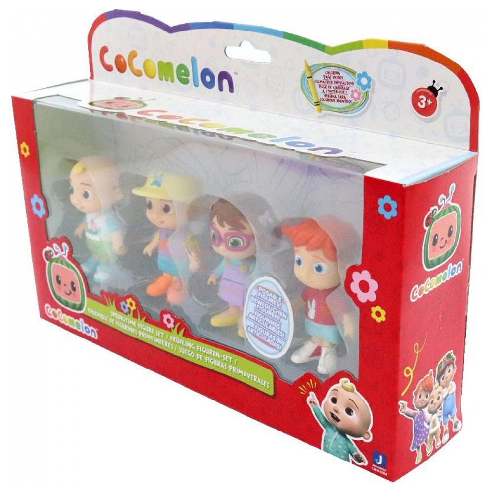 Cocomelon - Springtime Figure Set - 4pcs