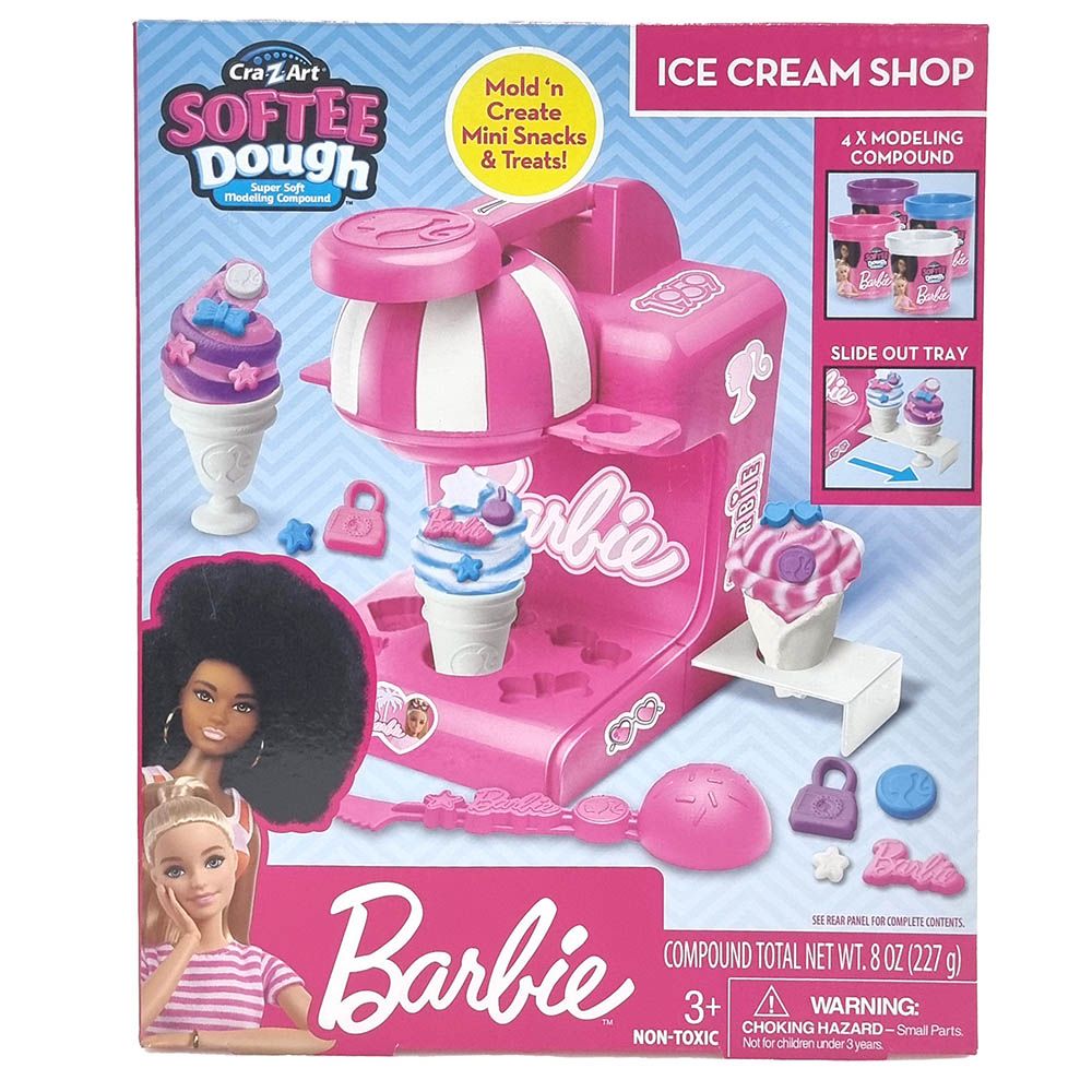 Barbie - Softee Dough Ice Cream Shop Kit