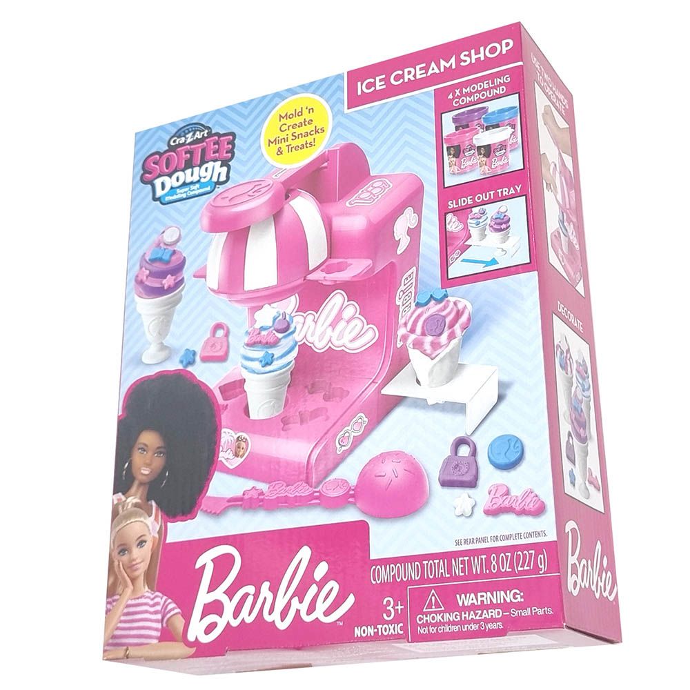 Barbie - Softee Dough Ice Cream Shop Kit