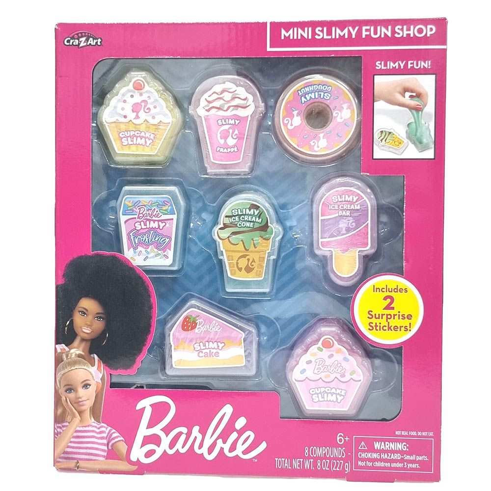 Barbie - Cra-Z-Slimy Mini Mania - 8pcs