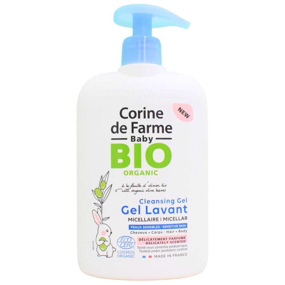 Corine De Farme - Baby Bio Organic Hair & Body Cleansing Gel - 500ml