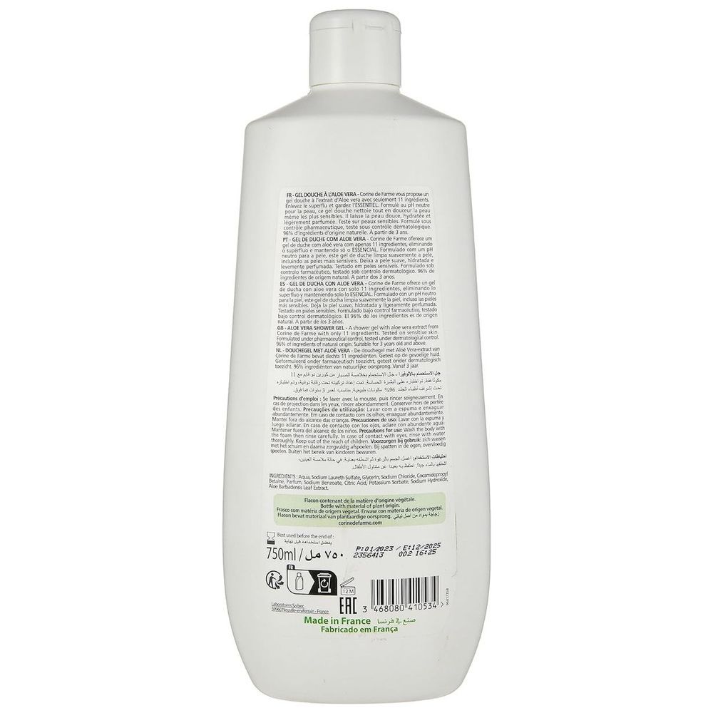 Corine De Farme - Aloe Vera Shower Gel Essential - 750ml