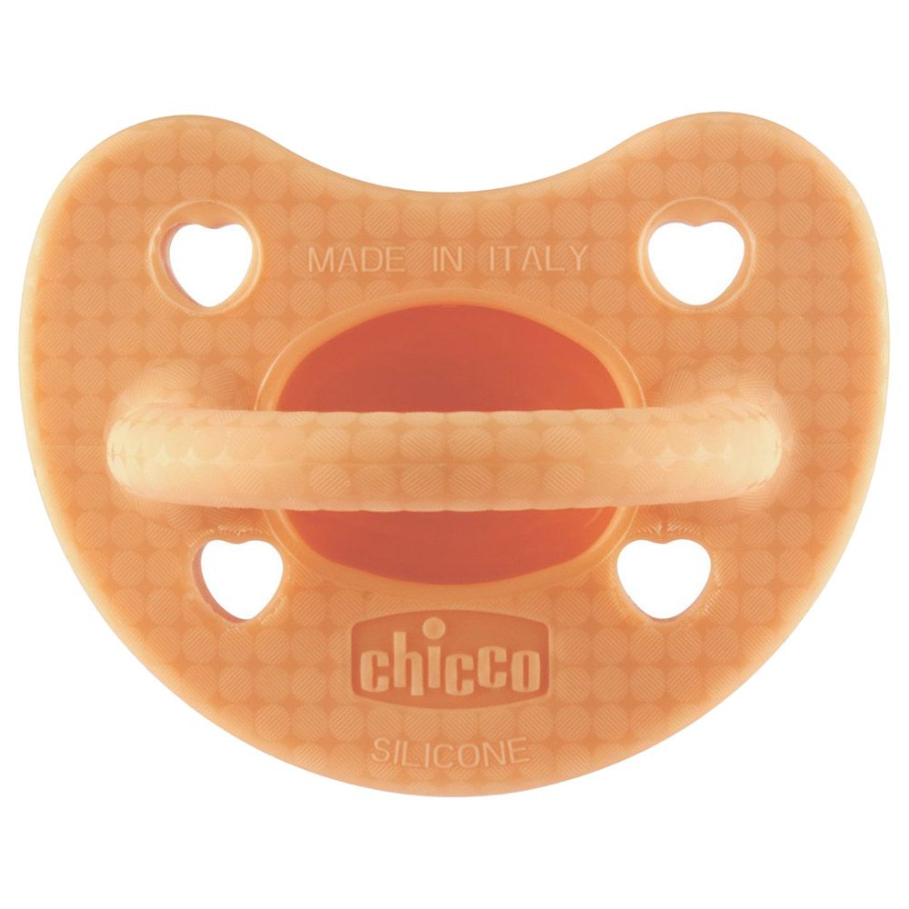 Chicco - PhysioForma Luxe Soft Silicone Soother 2-6m - Orange