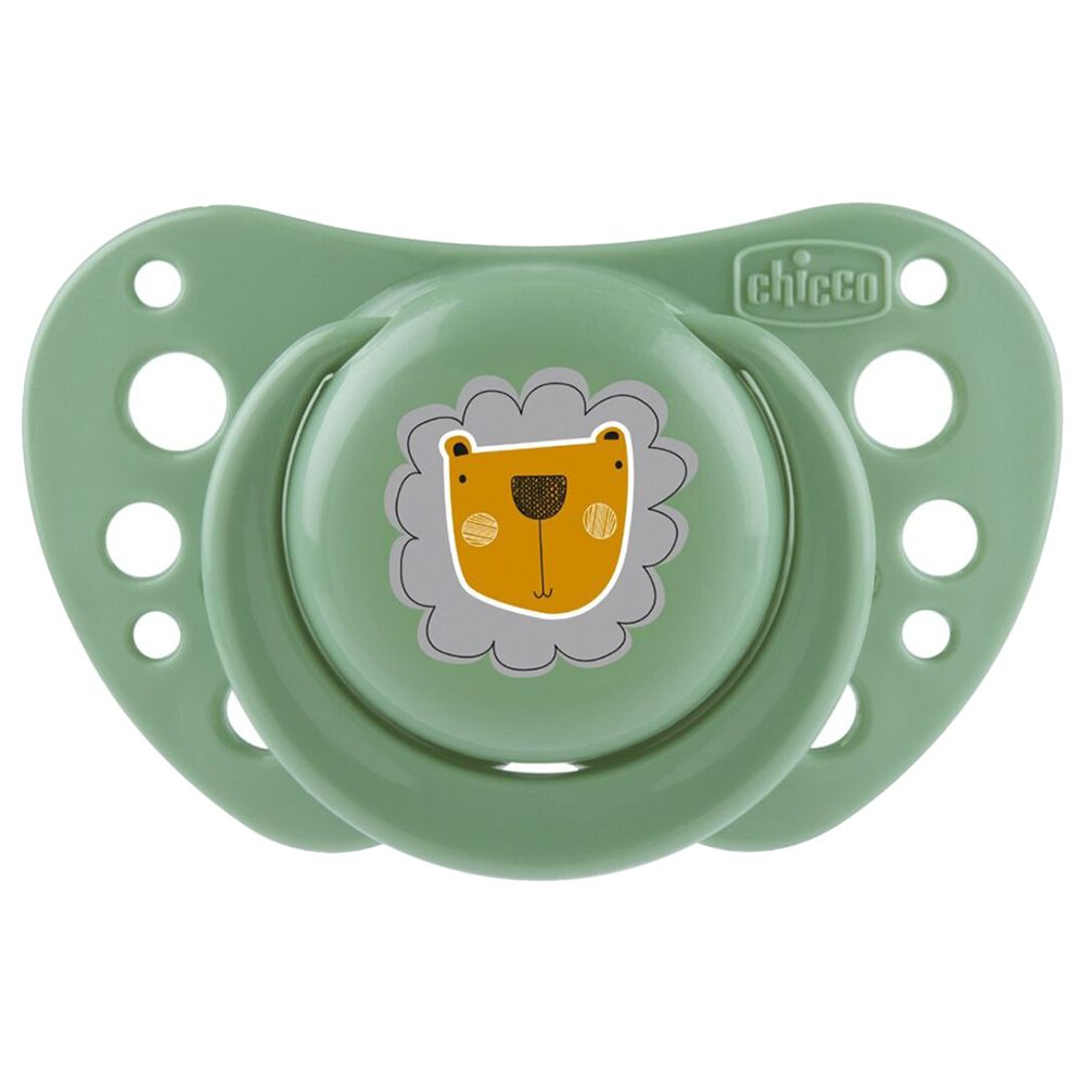 Chicco - PhysioForma Air Silicone Soother 2-6m - Green - Pack of 2