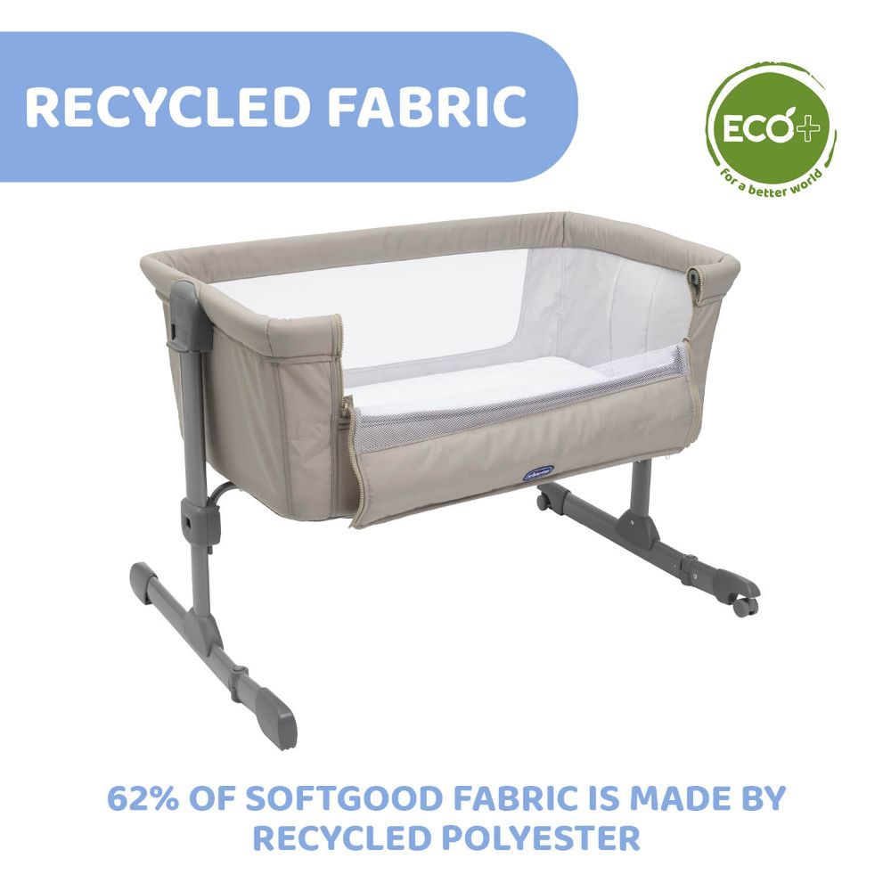 Chicco - Next2Me Essential Co-sleeping Crib - Dune Re_Lux