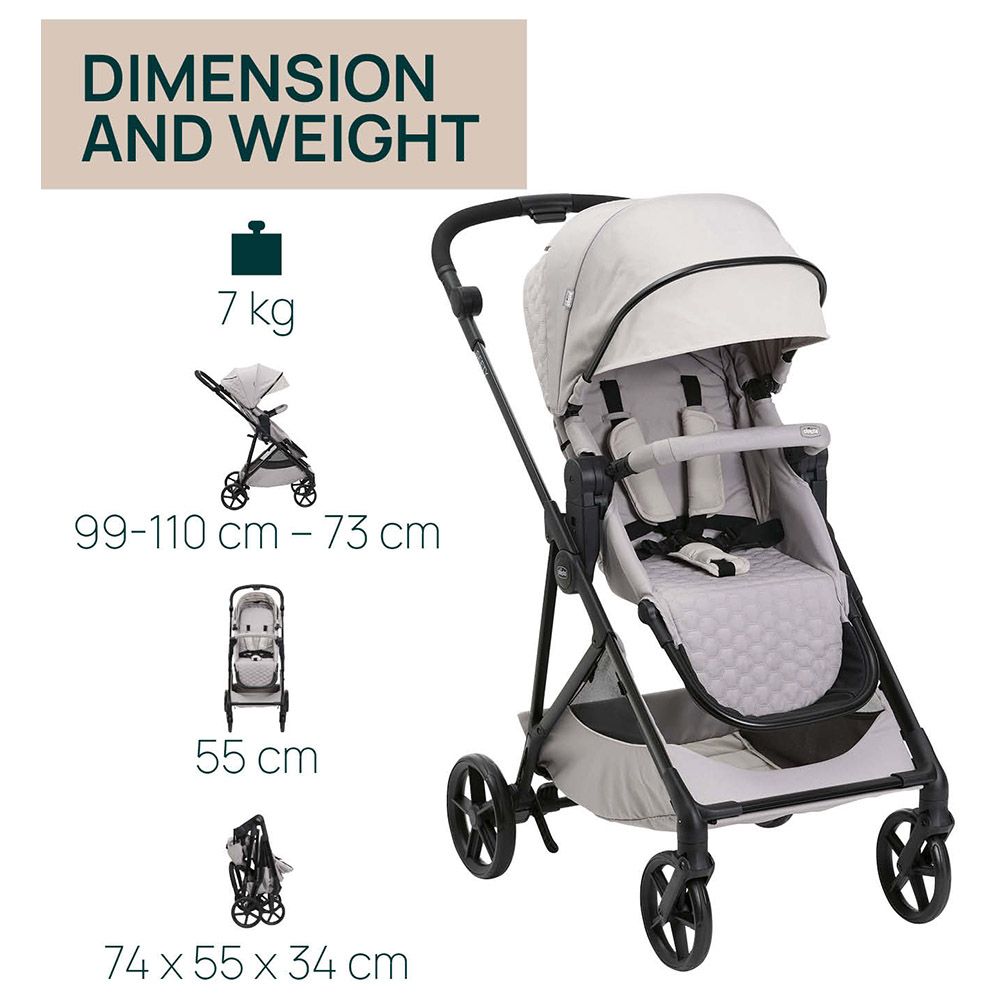 Chicco - Seety Stroller - Florence Beige