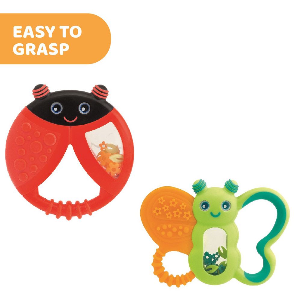 Funny Relax Teething Ring 6M+ 1Pc.