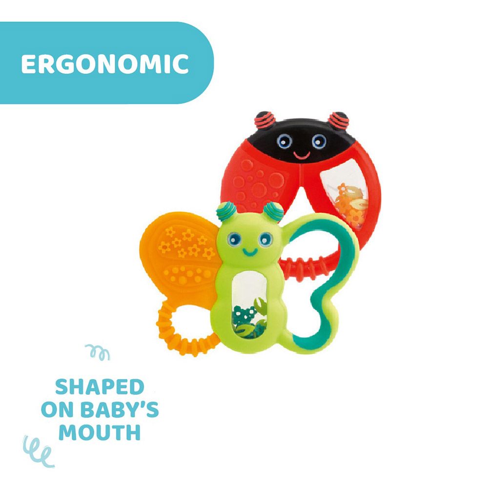 Funny Relax Teething Ring 6M+ 1Pc.