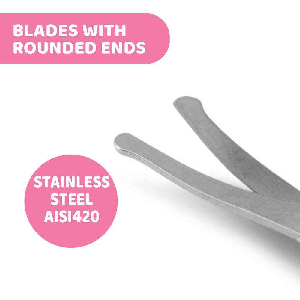 Chicco - Baby Nail Scissors - Pink