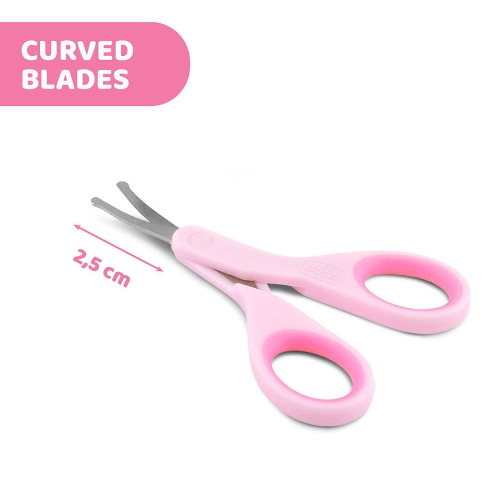 Chicco - Baby Nail Scissors - Pink