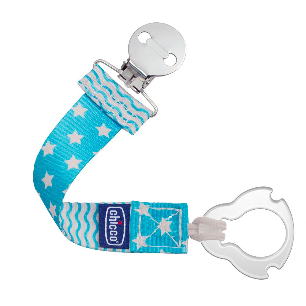 Chicco - Fashion Soother Clip - Blue