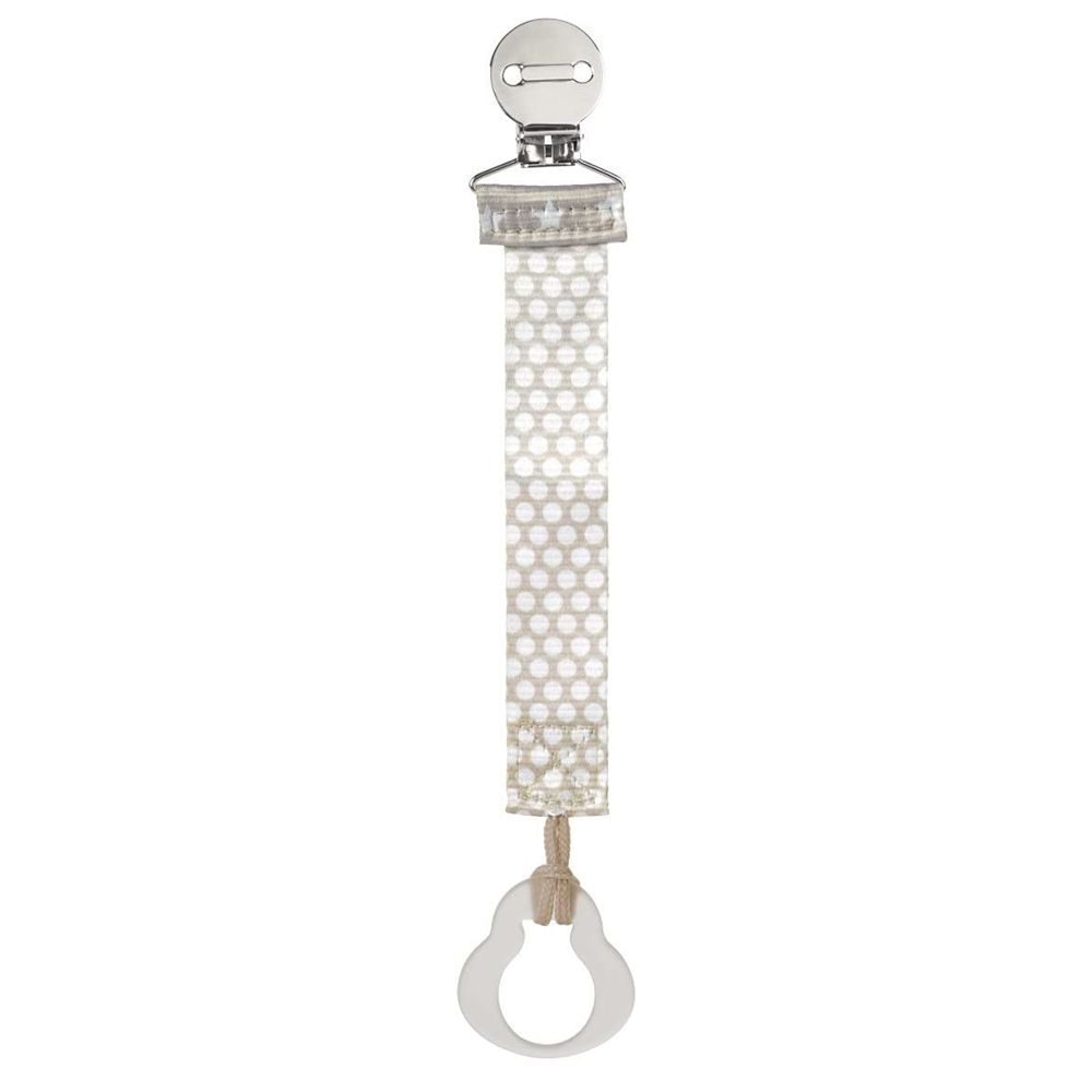 Chicco - Fashion Pacifier Clip - Silver