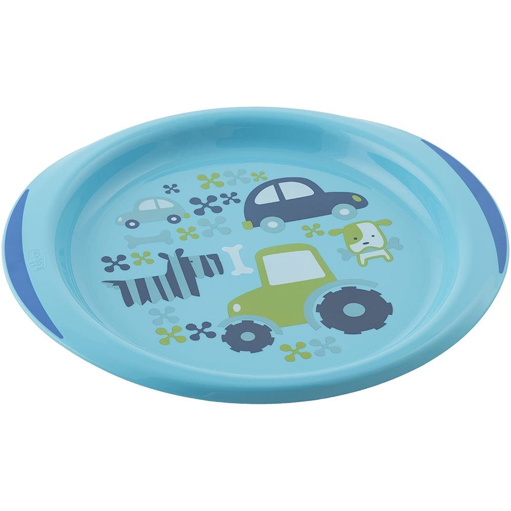 Chicco - Baby's Dish Set 12m+ - 2 Pcs - Blue