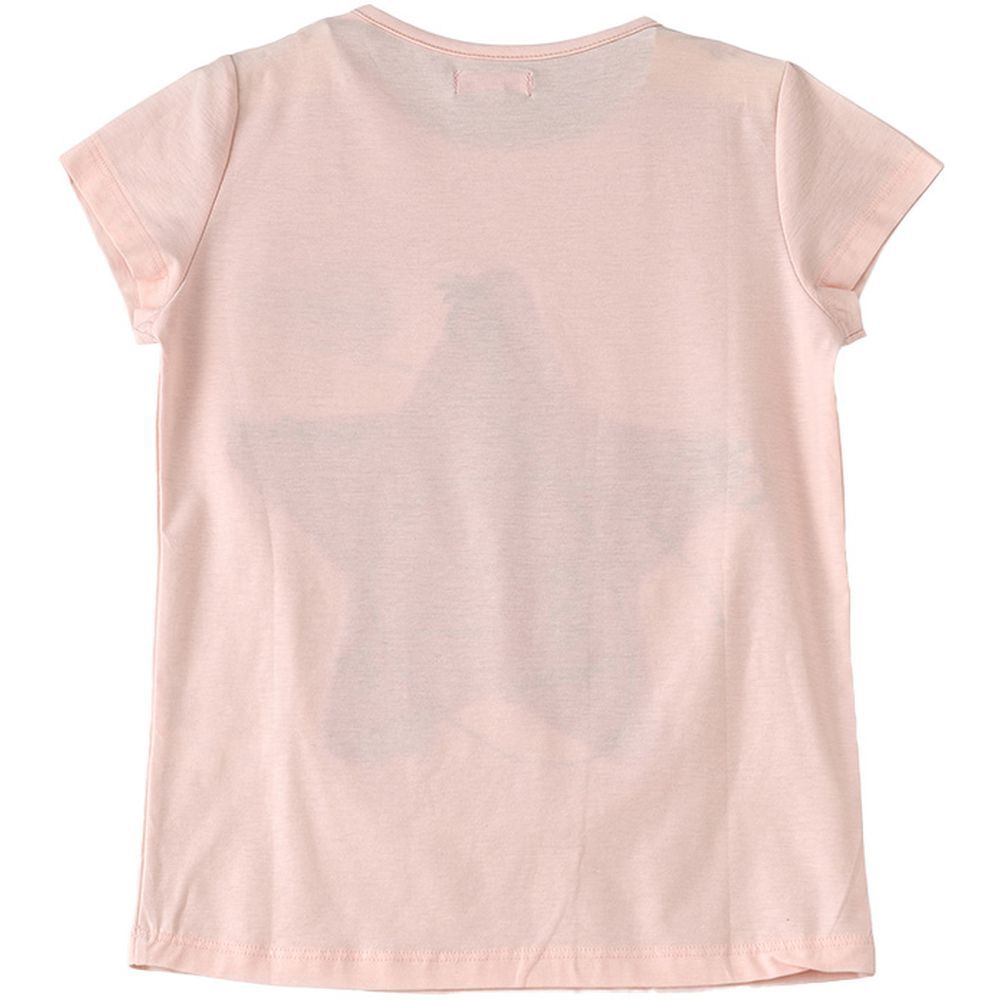 Jelliene - Girl's Knit Top With Embroidery - Pink_8-9Y