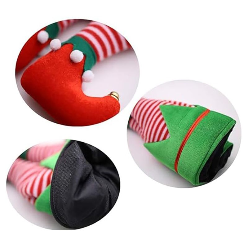 Brain Giggles - Elf Hat - Red/Green