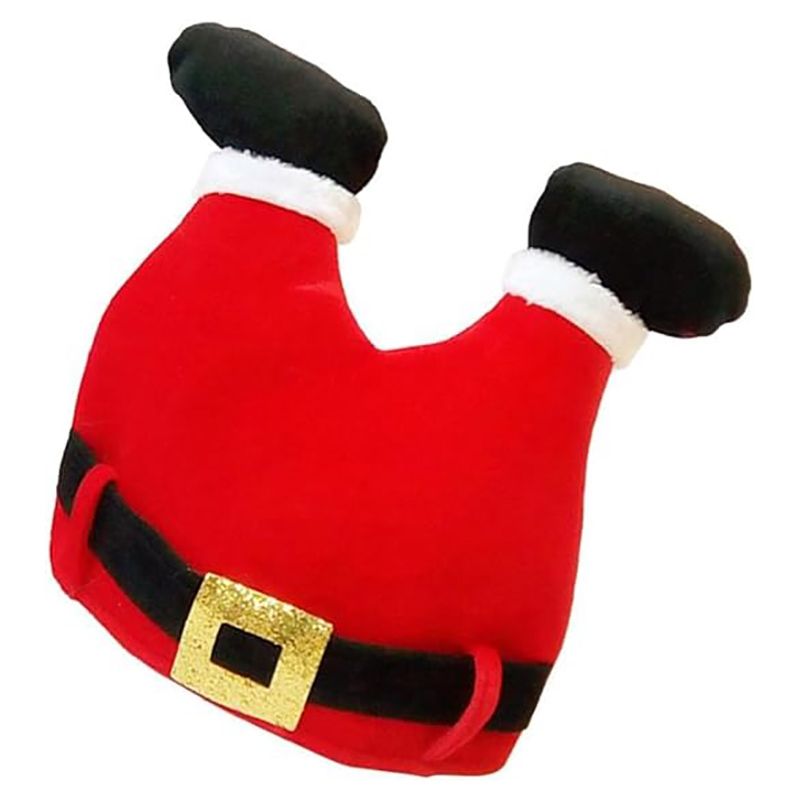 Brain Giggles - Santa Hat - Red/Black