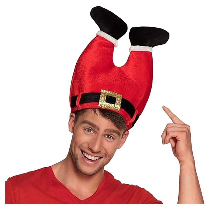 Brain Giggles - Santa Hat - Red/Black